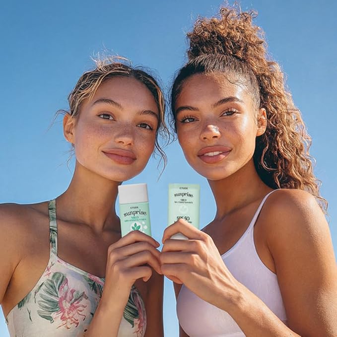 ETUDE Sunprise Mild Airy Finish Sunstick SPF50+ PA++++ Powdery sunscreen, Vegan, Non-Greasy, Sebum Control, Matte Finish, Sensitive Skin Friendly, 19g-Velvo Beauty