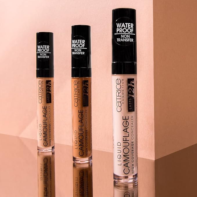 Catrice | Liquid Camouflage High Coverage Concealer | Ultra Long Lasting Concealer | Oil & Paraben Free | Cruelty Free (005 | Light Natural)-Velvo Beauty