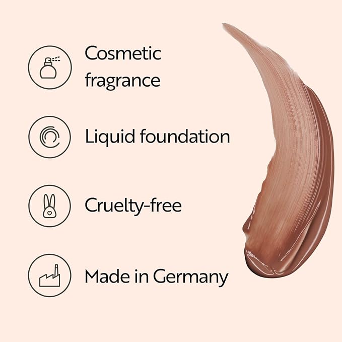 M. Asam MAGIC FINISH Supercharge Serum Foundation Deep Almond (1.01 Fl Oz) - Moisturizing Make Up & Firming Face Serum In One, Anti-aging CC Cream With Optimal Coverage & Hyaluronic Acid-Velvo Beauty