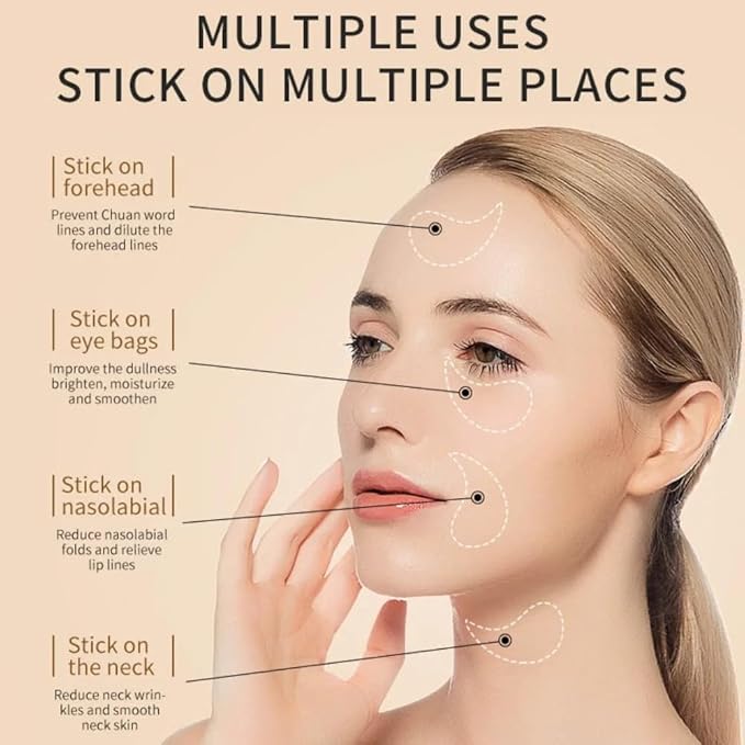 24K Collagen Eye Mask 60 Pcs Moisturzing Eye Pads for Puffy Eyes, Dark Circles, Under Eye Bags, Anti-Wrinkle, Moisturizing, Eye Skin Care Fast Absorption Eye Patches Gel for Women Man-Velvo Beauty