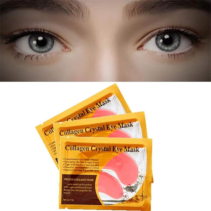 Under Eye Patches - 30 Pairs Collagen Eye Mask Eye Patches for Puffy Eyes and Dark Circles, Anti Aging Moisturizing Gel Eye Pads Under Eye Mask, Pink-Velvo Beauty