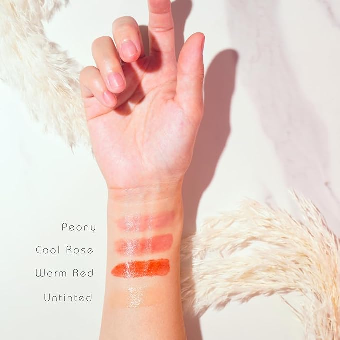 Natural Lip Balm - 100% Grass-fed Beef Tallow, Argan Oil, CoQ10, Astaxanthin, Hyaluronic Acid - Moisturizing, Organic - Made in USA (Cool Rose)-Velvo Beauty