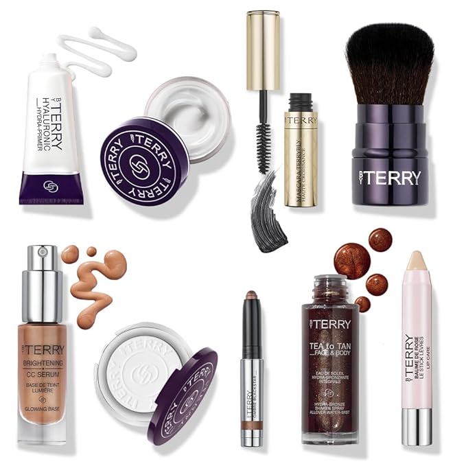 By Terry Try Me Love Me Set, 9 Makeup Products & Zipper Pouch, Face, Eyes, Lips & Skin Favorites-Velvo Beauty