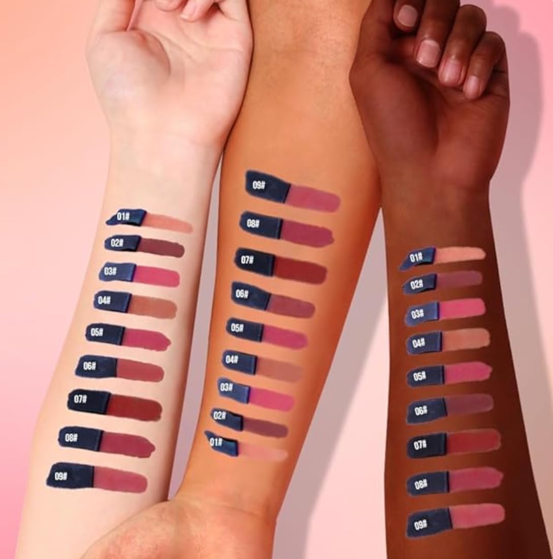 Lip Stain - Wipe-Off & Peel Off Lip Color | Waterproof, Long Lasting, Transfer-Resistant, Smudge-Proof Lip Tint | Easy Wipe Finish, High Pigment | All-Day Vibrant Kiss-Proof Lip Stain, dusty rose-Velvo Beauty