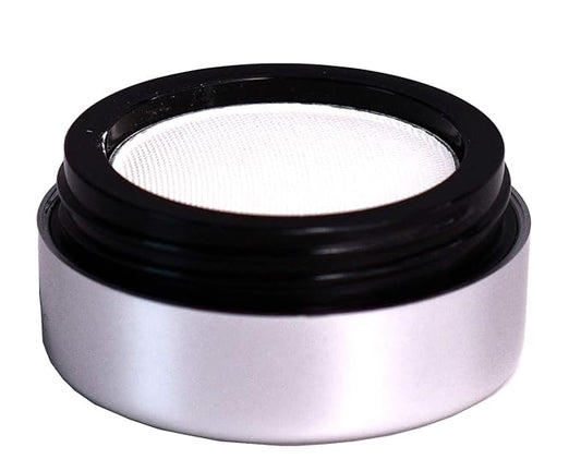 Naked White Matte Nude Neutral Pressed Powder Single Vegan Eyeshadow; Talc, Paraben & Cruelty Free-Velvo Beauty