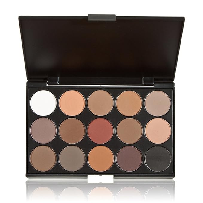 Pro 15 Colors Eyeshadow Makeup Palette Cosemetic Contouring Kit - Ideal for Professional and Daily Use-Velvo Beauty