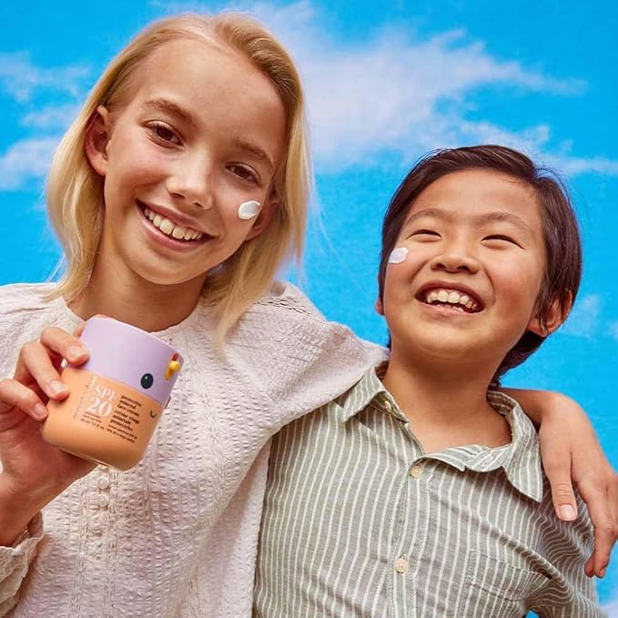 Evereden Kids Face Cream, 1.7 oz. | Fragrance-Free and Kids Face Lotion with SPF 20 | Clean and Non-Toxic Face Moisturizer | Multi-Vitamin Skin Care | FSA Eligible-Velvo Beauty