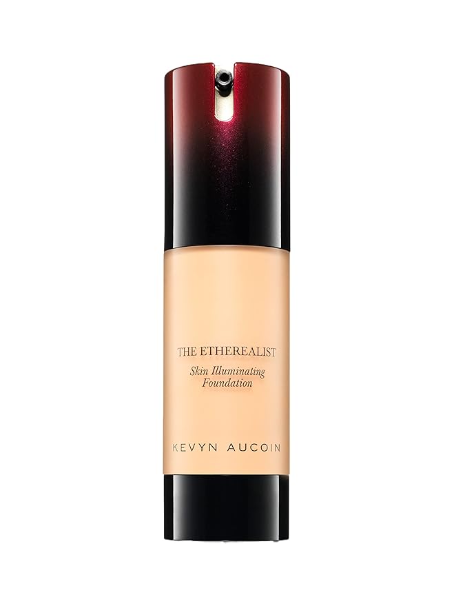 Kevyn Aucoin The Etherealist Skin Illuminating Foundation, EF 03 (Light) shade: Comfortable, shine-free, smooth, moisturize. Medium to full coverage. Makeup artist go to. Even, bright & natural look.-Velvo Beauty