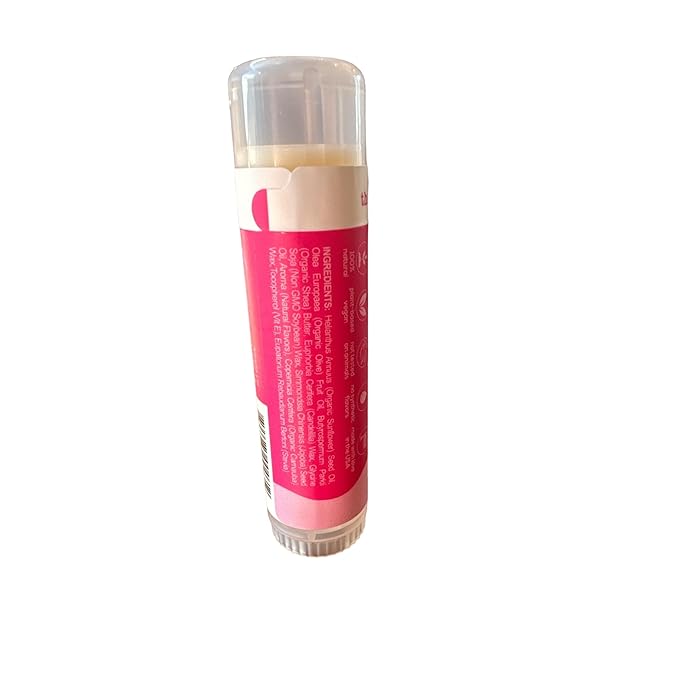 Crazy Rumors Biggie Bubble Gum Flavored All Natural, Plant Based Lip Balm to Moisturize and Nourish your Lips - Bubble Gum Tube 0.6 oz (4x Larger than standard 0.15 oz lip balm)-Velvo Beauty