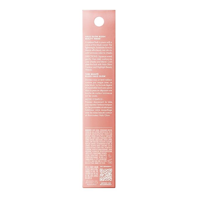 e.l.f. Halo Glow Blush Beauty Wand, Liquid Blush Wand For Radiant, Flushed Cheeks, Infused With Squalane, Vegan & Cruelty-free, Pink-Me-Up-Velvo Beauty
