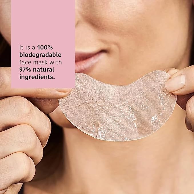 Eye Masks, Reduces Wrinkles, Dark Circles & Puffiness - Pack of 5 Pairs - Hydrating Patches with Niacinamide, Caffeine, Peptides - Vegan, Cruelty-Free, Skincare, Under Eye Treatment, Gift-Velvo Beauty