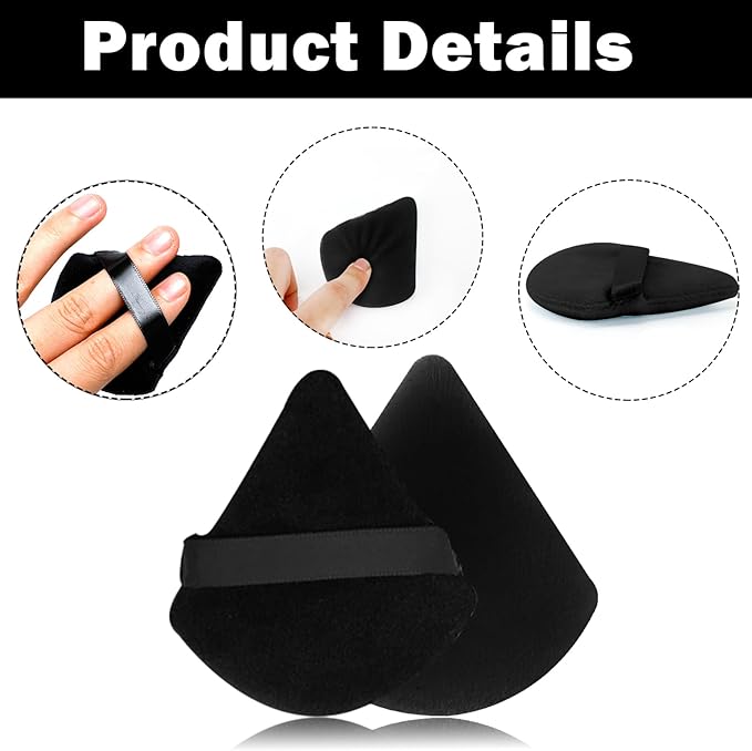 Makeup Spatula and Palette Set Facial Foundation Makeup Tools and Powder Puff Stainless Steel Mixing Spatula for Professional Makeup Nail Art-Velvo Beauty