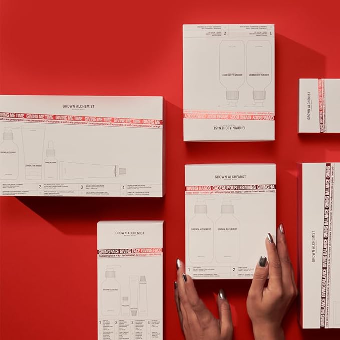 Grown Alchemist Giving Body, Body Cleansing Limited Edition Gift Set, (Body Wash + Lotion)-Velvo Beauty