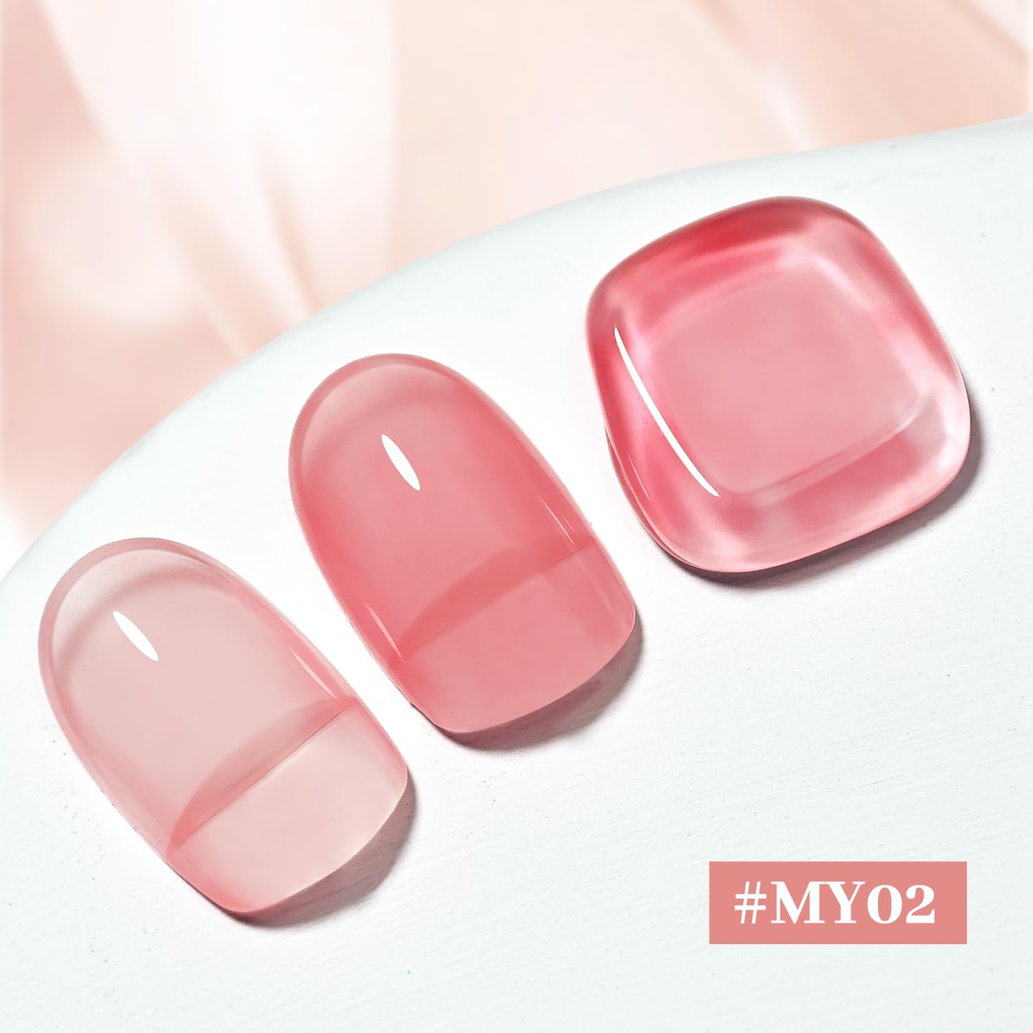 16.5ml Jelly Pink Nail Polish Large Volume Quick Dry Nail Polish, Long Lasting Shine, Fingernail Toenail Nail Art DIY Home Travel Nail Art Gift-Velvo Beauty