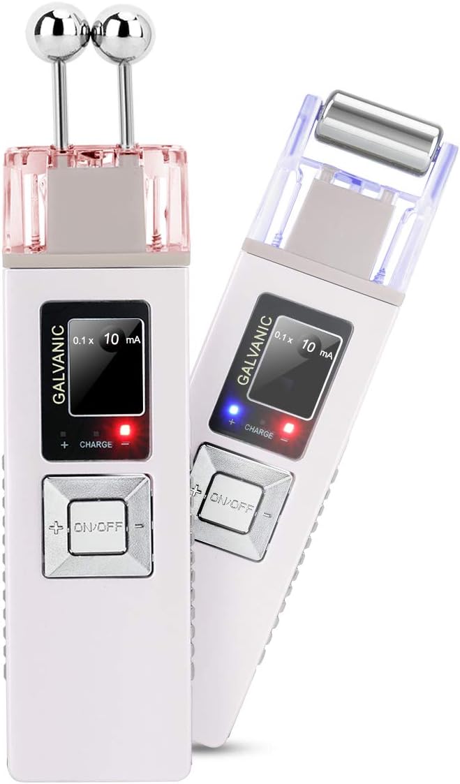 Portable Galvanic Microcurrent Skin Firming Machine, Anti-Aging Face Lift Massager Home Use Beauty Salon Device-Velvo Beauty