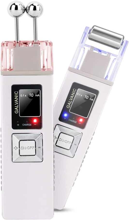 Portable Galvanic Microcurrent Skin Firming Machine, Anti-Aging Face Lift Massager Home Use Beauty Salon Device-Velvo Beauty