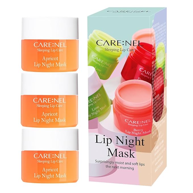 CARENEL Lip Sleeping Mask 5g - Lip Balm Overnight Care Treatments Korean Skin Care (APRICOT3)-Velvo Beauty