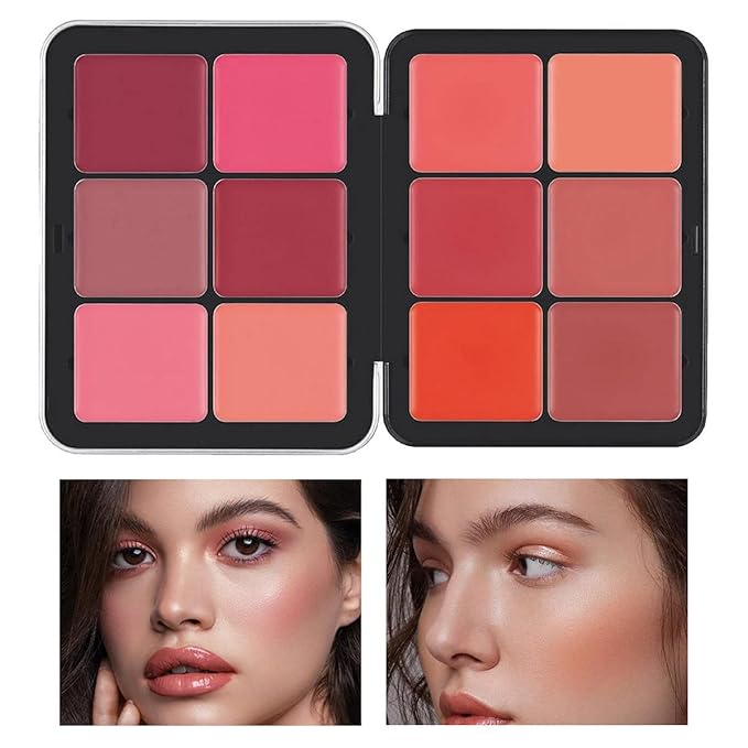 12 Color Concealer Palette & 12 Colors Blush Palette,Full Coverage Makeup,Corrector for Under Eye Dark Circles and Highlight Blush Palette Face Cosmetics Makeup-Velvo Beauty