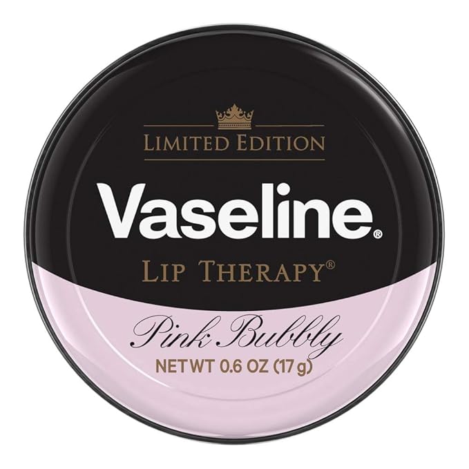 VASELINE Limited Edition Pink Bubbly Lip Therapy, 17g / 0.6 oz-Velvo Beauty