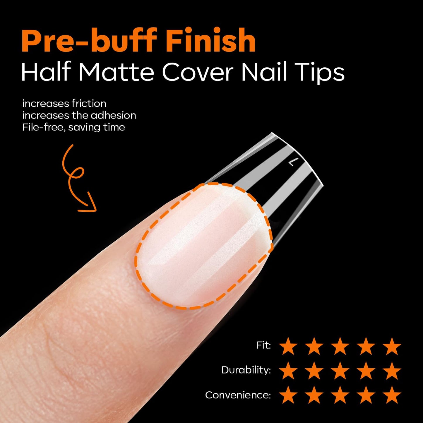 modelones Short Coffin Nail Tips, Pre-shaped Soft Gel Tips Fake Nails False Acrylic Clear Full Cover Press on Extension Kit Gel Manicure DIY at Home 216PCS 12Sizes-Velvo Beauty