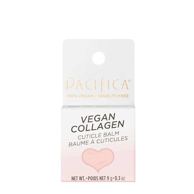 Pacifica Beauty Vegan Collagen Cuticle Balm, Bath and Body, Nail Care, Nail Repair for Dry Damaged Nails, Cuticle Cream, Cuticle Care, Nail Treatment, Skin Care, Body Care, 0.3 fl oz (1 Count)-Velvo Beauty