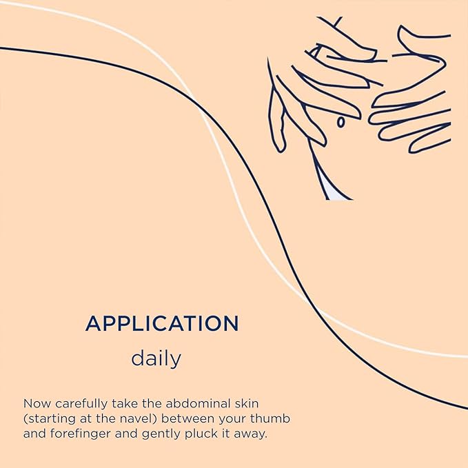 Massage Body Oil for Pregnant Woman – Maternity Skincare Oil, Skin Elasticity Increase by 35% – Prevents Stretch Marks, Safe to use for mom and Baby – Vegan, 200 ml / 6.76 Fl Oz-Velvo Beauty