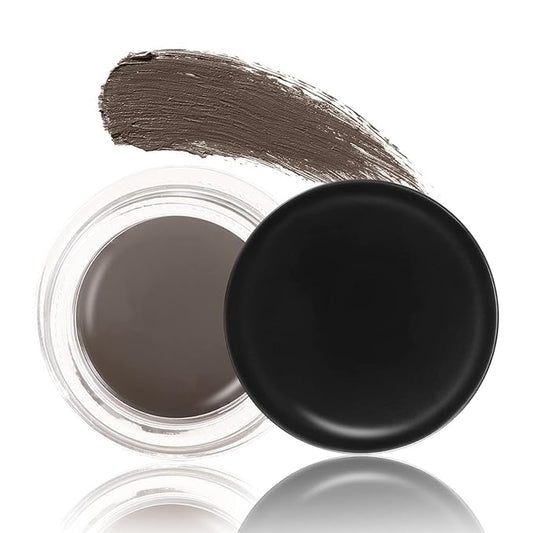 Boobeen Eyebrow Pomade Cream, Waterproof Brow Pomade Gel High Pigmented Long-lasting for Natural Eyebrow Makeup, Suitable for Everyone (Medium Brown)-Velvo Beauty