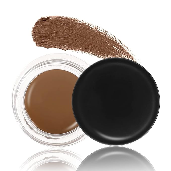 Boobeen Eyebrow Pomade Cream, Waterproof Brow Pomade Gel High Pigmented Long-lasting for Natural Eyebrow Makeup, Suitable for Everyone (Auburn)-Velvo Beauty