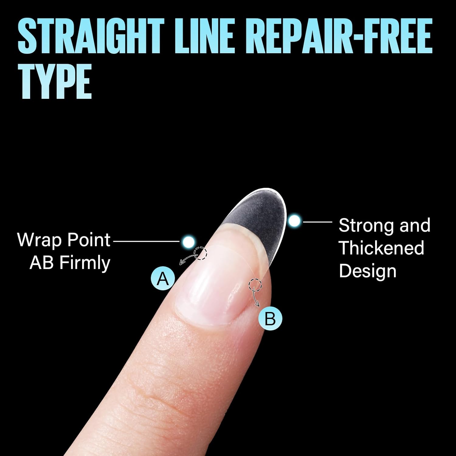 TOMICCA Short Oval Nail Tips 510Pcs Acrylic Fake Nails Full Matte, 12 Sizes No C Curve Nail Tips Half Cover for Salon DIY Nail art-Velvo Beauty