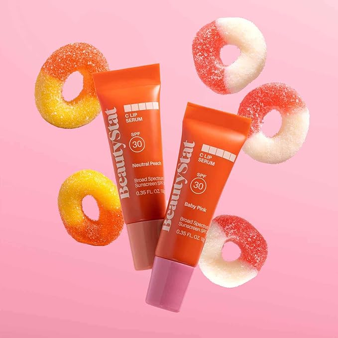 Beautystat Vit C Lip Serum, 0.35 Fl Oz-Velvo Beauty