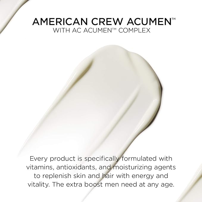 American Crew Men's Moisturizing Gel and Essential Travel Kit with Shampoo, Shave Cream, Gel by American Crew Acumen-Velvo Beauty