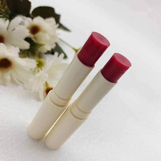 2PC Lip Balm Fade Dark Pigment Whitening Moisturizing Lip Hyaluronic Acid Exfoliating Dead Skin Lightening Lip Care (Red)-Velvo Beauty