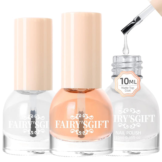 Major Dijit Nail Polish Quick Dry Nail Polish Nail Art Varnish (Base Shiny Matte Top Coat, 10 ML)-Velvo Beauty