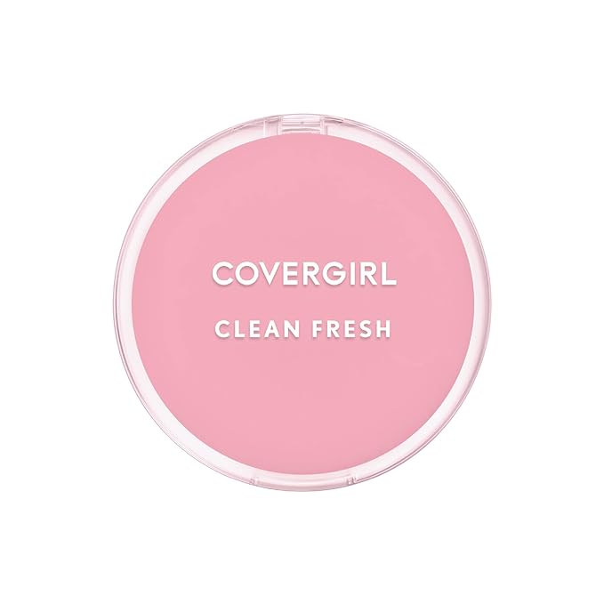COVERGIRL Clean Fresh Pressed Powder, Tan, 0.35 Oz-Velvo Beauty
