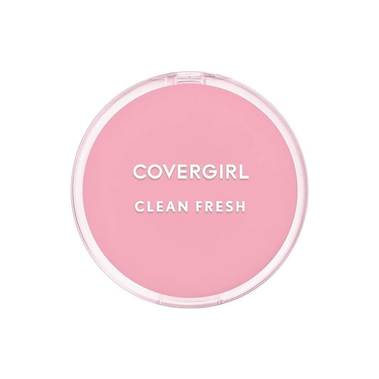 COVERGIRL Clean Fresh Pressed Powder, Tan, 0.35 Oz-Velvo Beauty