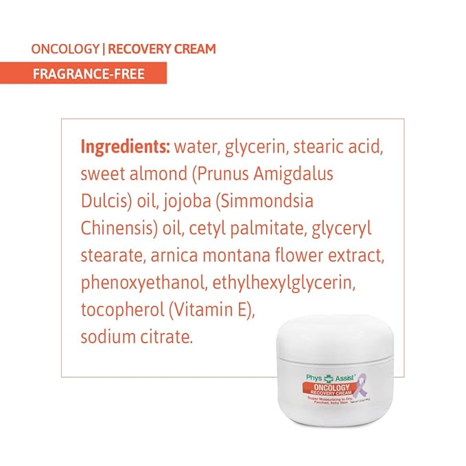 PhysAssist - Comfort kit for Chemo & Radio Patient The Gift of Love, Faith & Support. 2-1.5 oz face and body cream plus lip balm & roll-on-Velvo Beauty