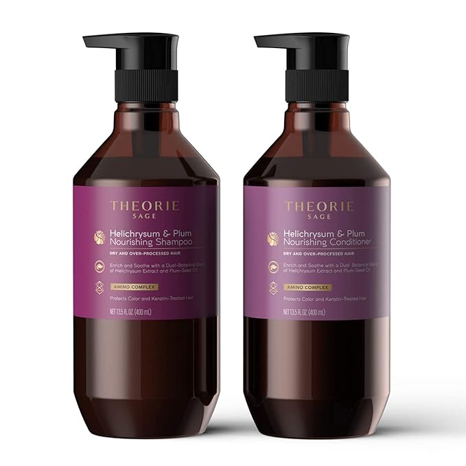 Theorie Helichrysum & Plum - Nourishing Conditioner - For Dry & Over Processed Hair, 400mL-Velvo Beauty