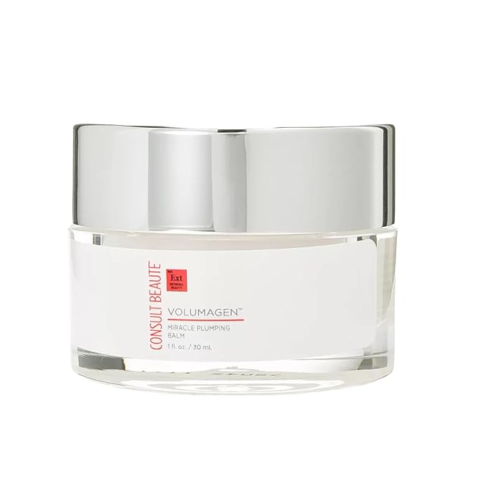 Consult Beaute Volumagen Miracle Plumping Barrier Balm - Facial Moisture Slugging - Overnight Deep Skin Hydration - Dry Skin - Hyaluronic Acid - Petrolatum Free - Lanolin Free - Mineral Oil Free 1 oz-Velvo Beauty