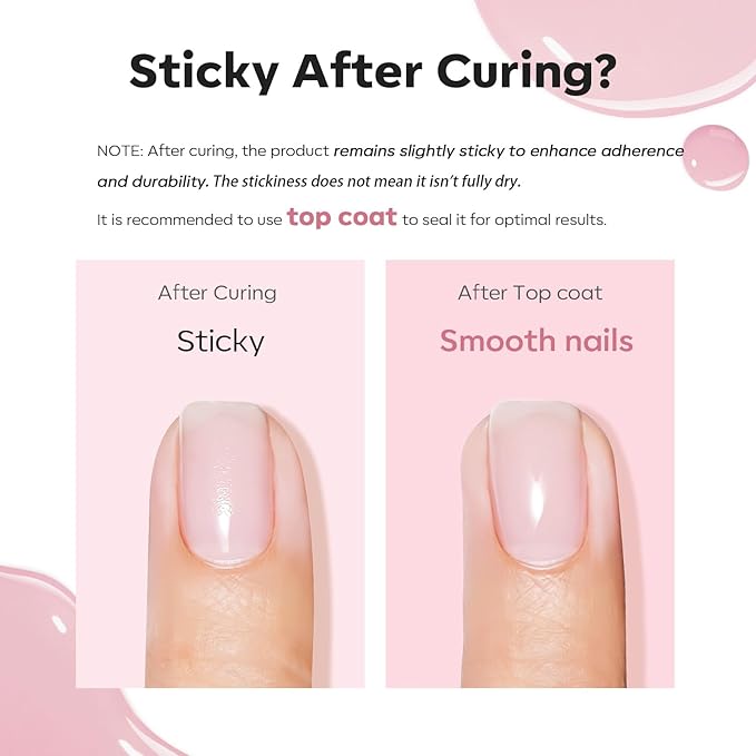 modelones Builder Nail Gel, 8-in-One Nude Pink Glitter Builder, Rainbow Iridescent Shimmer Nail Gel Polish, Jelly Pink Sparkle LED Lamp Cured Hard Rubber Color Base for Home DIY Salon Girls-Velvo Beauty