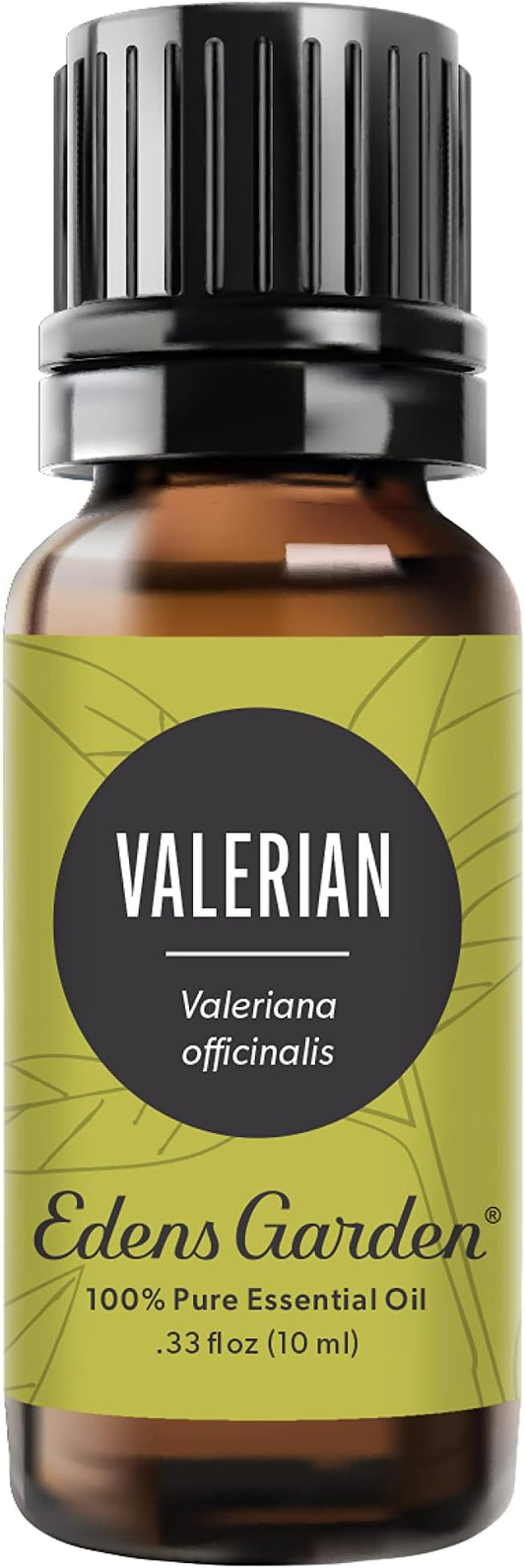 Edens Garden Valerian Essential Oil- 100% Pure Premium Grade, Undiluted, Natural, Therapeutic, Aromatherapy, The Best for Diffuser, Skin, Hair, Kid Safe 10 ml (.33 fl oz)-Velvo Beauty