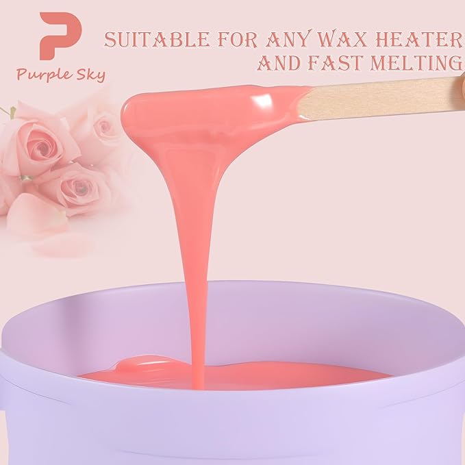 Wax Beads for Hair Removal, 80oz Wax Beads Bulk, Brazilian Waxing for Body SPA, Hard Wax Beans for Face, Bikini, Coarse Hair Removal Wax-Velvo Beauty