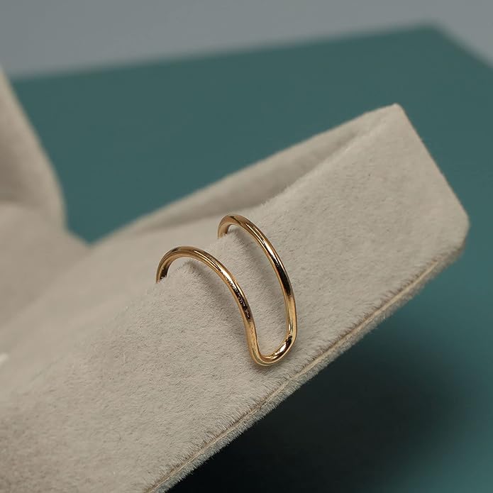 Cute Non-pierced Earrings Ear Cuff Ear Clip Minimalist Unilateral Earrings Cartilage Unique Ear Crawler Ear Climber Fashion Gold Ear Jewelry for Women-Velvo Beauty
