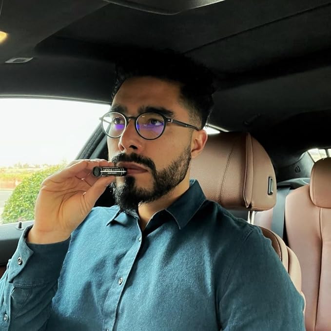 Lip Balm, Long-Lasting, Moisturizing Formula, Nourishing Lip Care, 100% Natural, Hint of Vanilla, Matte Finish (2)-Velvo Beauty