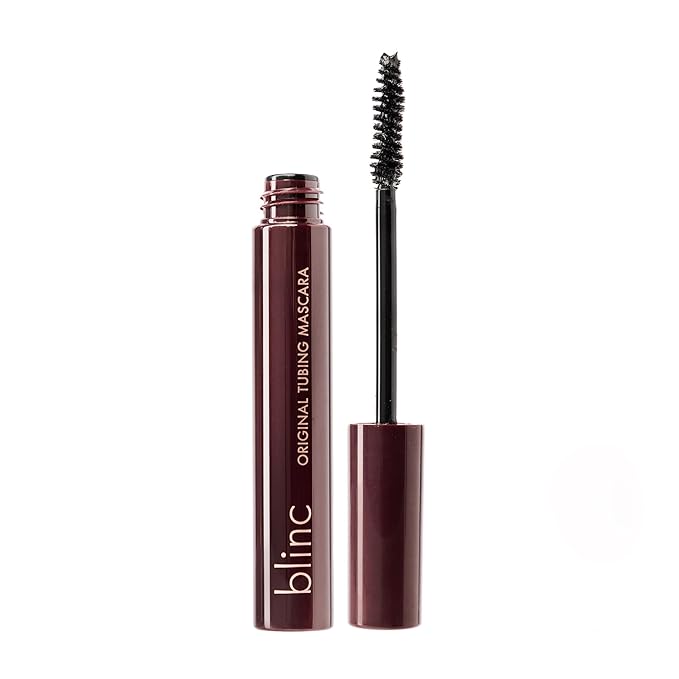 Blinc Original Tubing Mascara, Natural looking Lengthening, Ultra-Longwearing Washable, Vegan, Gluten-Free and Cruelty-Free, Black, 9mL / 0.30 Fl. OZ-Velvo Beauty