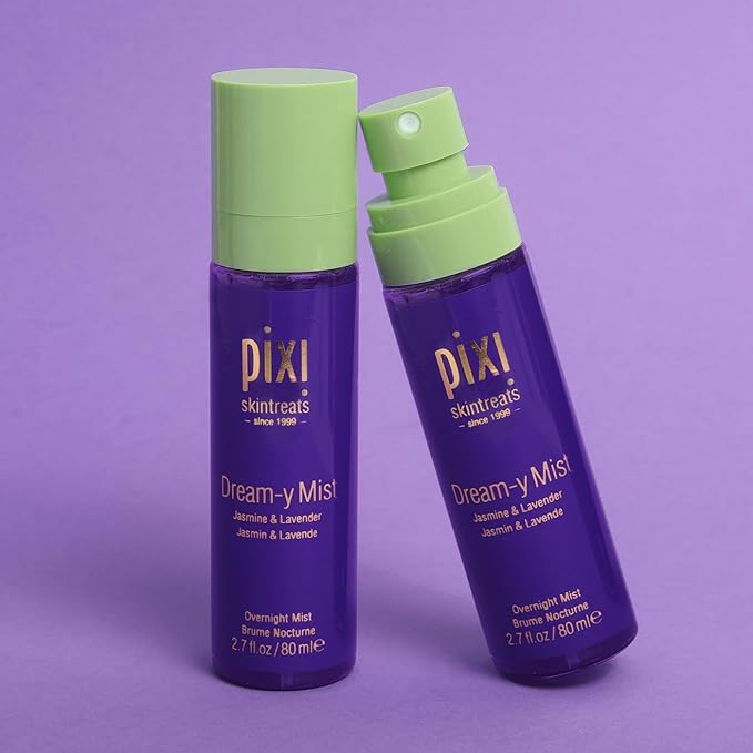 Pixi Beauty Dream-y Mist | Elixir Facial Mist | Help Hydrate & Preserve Skin with Jasmine, Lavender, Chamomile, 80ml-Velvo Beauty