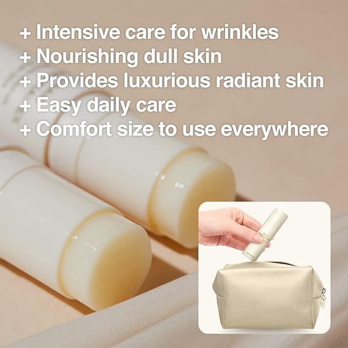 THESAEM Snail Essential EX Wrinkle Solution Multi-Purpose Balm Stick – Anti Aging & Moisturizing – Face & Eye Treatment – With Snail Collagen & Honey for Moist Glow, 0.4oz. 2 Pack-Velvo Beauty