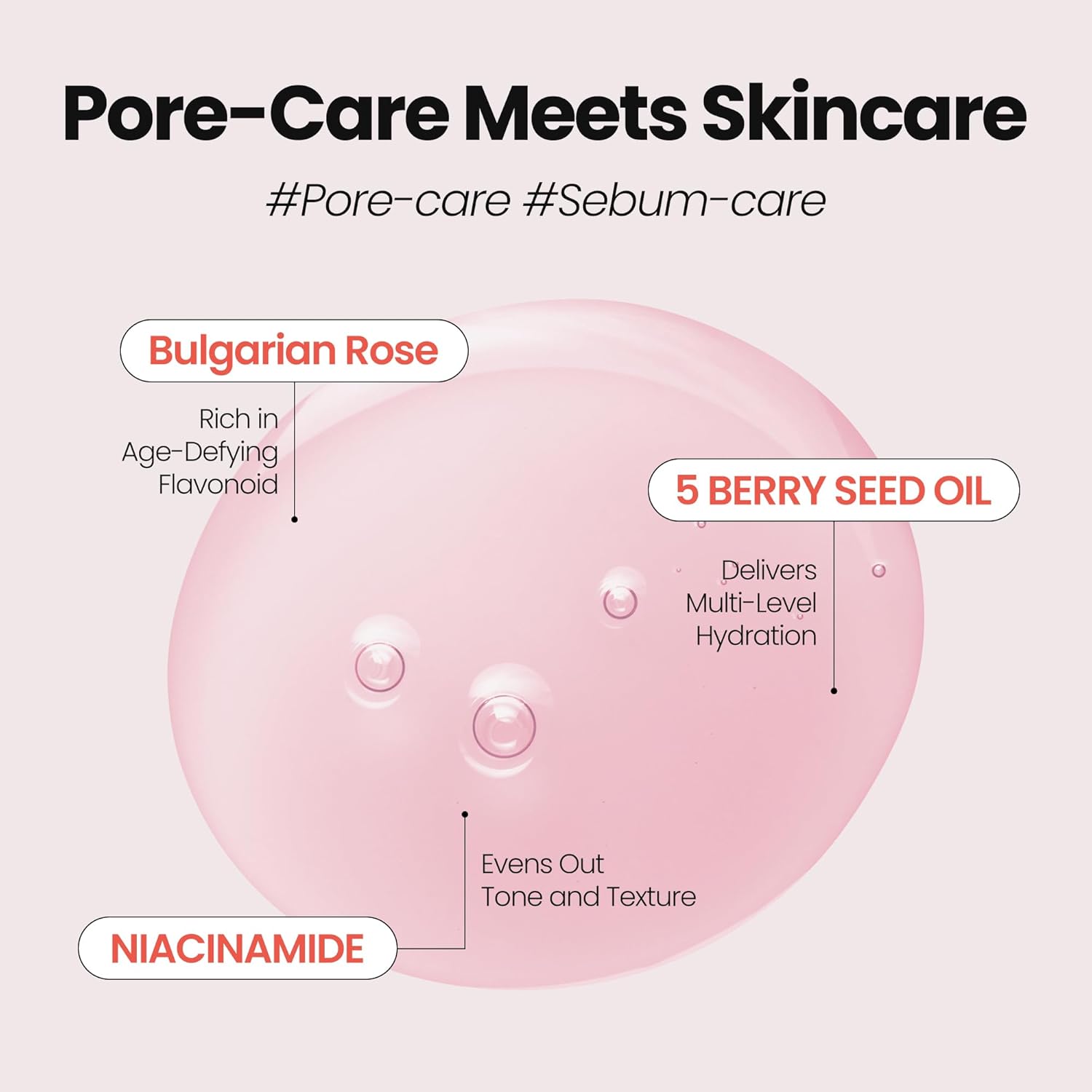 [K-Beauty] Rose Vitamin Oil to Foam - All-in-One Korean Face Wash OilBased Foaming Facial Cleanser - Pore Minimizing & Blackhead Remover - Makeup Deep Cleansing Oil for All Skin Types (3.88 fl oz)-Velvo Beauty