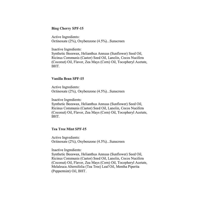 Lip Naturals® Mini Balms: 3 Flavors, SPF-15, 50ct-Velvo Beauty