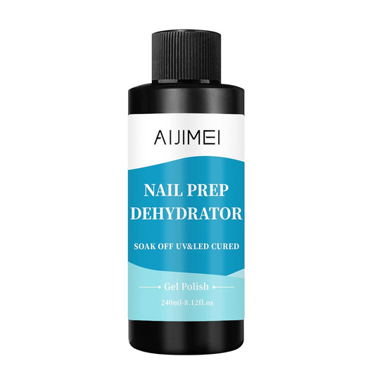 AIJIMEI 240ml Nail Dehydrator Dehydrator Prep for Nail Gel Polish Professional Nail Preparation for Smooth Gel and Acrylic Application Dehydrator for Acrylic 8 Fl Oz-Velvo Beauty