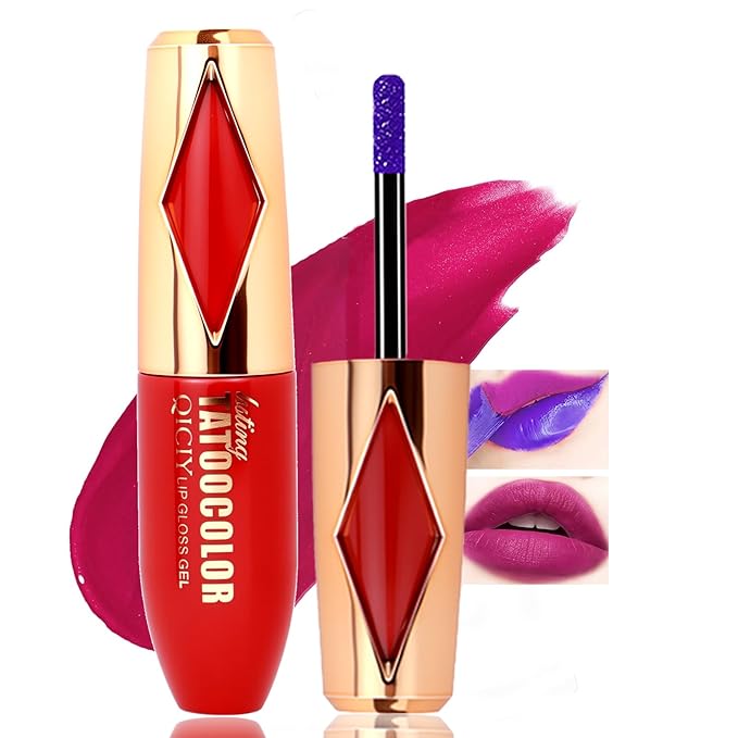 Peel Off Lip Stain -Lip Stain Peel Off Masque - Long Lasting, Waterproof and Transfer Proof Nude Lip Tint, Matte Finish Peel Off Makeup-Velvo Beauty